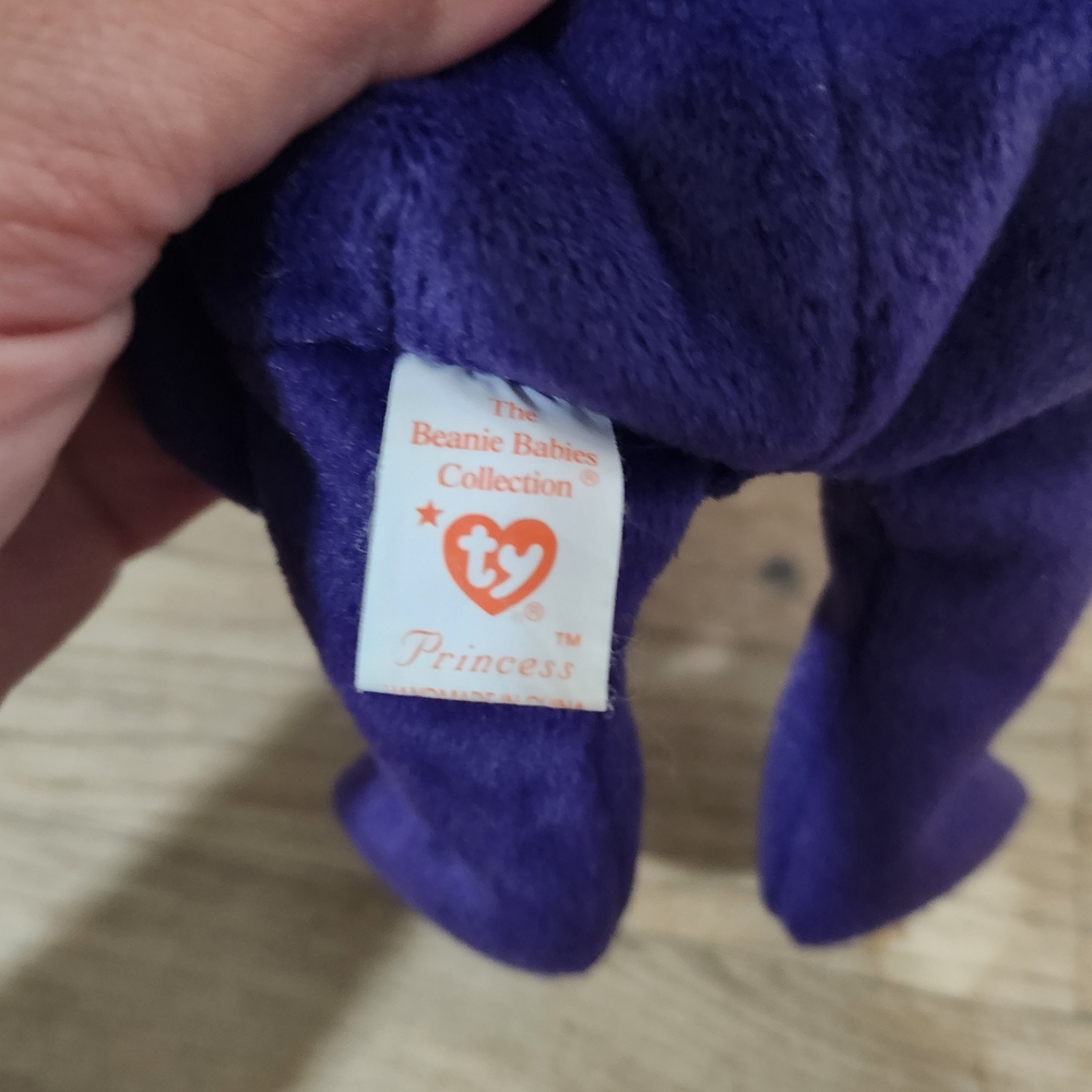 Ty Beanie Baby Princess Bear